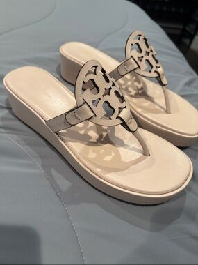 NWOB Tory Burch Miller Wedge Sandal